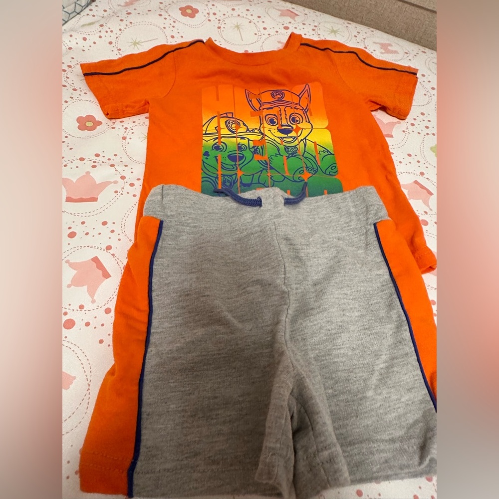 Paw patrol short set